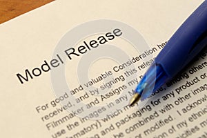 Model Release Form