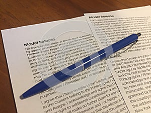 Model release form