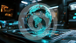 model replicating globe