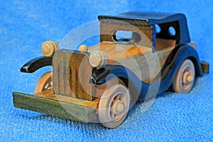 Model of retro car.