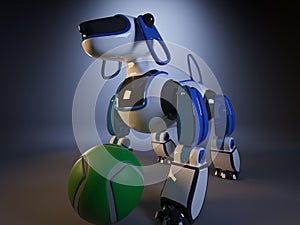 Model robo pet 3D photo