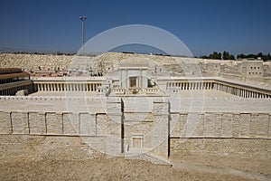 Model of the Second Temple Israel Museum