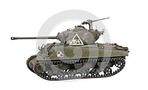 Model of Sherman tank photo