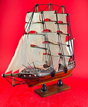 Model ship photo