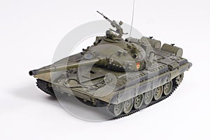 Model of the Soviet battle tank