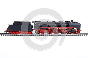 Model of steam train