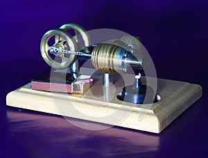 Model of a Stirling engine photo