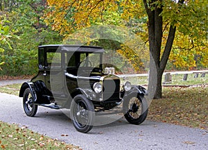 Model T in the Cemetery photo