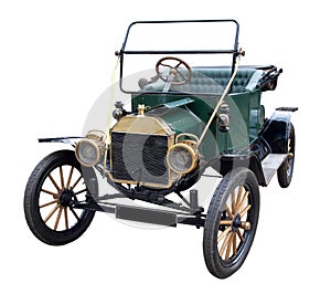 Model t ford isolated