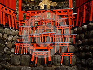 Model of Torii Gate at Fushimi Inari Shrine photo