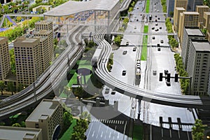 Model of urban mass transit system