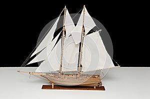 Model of vessel