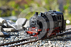 Models of the railroads Roco, steam locomotive BR80