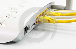 Modem router network hub photo