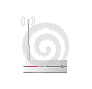 Modem Router Object for Internet Connection Icon