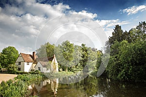 Moden day image of the `The Hay Wain