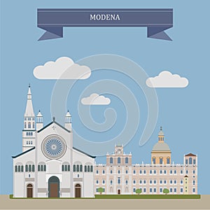 Modena, city in Italy photo