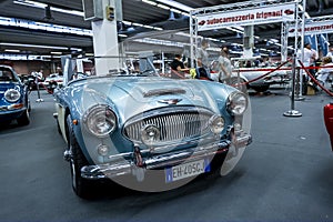 Modena, Italy - 2021 07 04:Motor Valley Fest car meeeting Austin Healy
