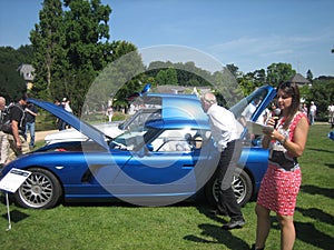 Moderatorin Julia Bauer