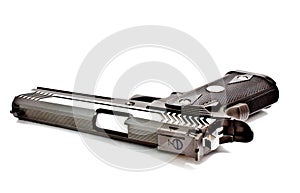 Modern .45 semi automatic handgun