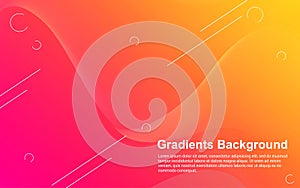 Modern Abstract Background Concept with color modern