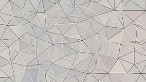 Abstract Grey Polygonal Network Background