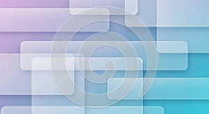 Abstract Gradient Background with Translucent Rectangles