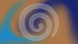 Modern abstract blue and golden colour gradient background featuring soft light gradients,