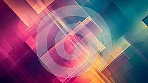 Modern abstract colorful background with geometric shapes