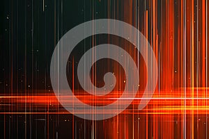 Abstract background with glowing lines and space for text.