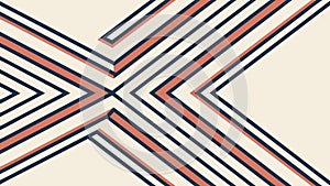 Modern abstract geometric pattern with intersecting lines and vibrant colors, dynamic design, vector design Generative AI