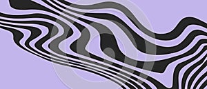 Modern abstract horizontal background with colorful waves lines. Vector EPS 10