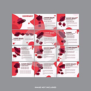 Modern Abstract Layout design template