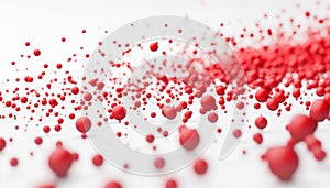 Modern Abstract Red Gradient Wallpaper With Grainy Texture