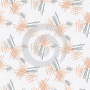 Modern abstract stylized simple graphic design seamless pattern. Genderneutral masculine textured shapes for wallpaper