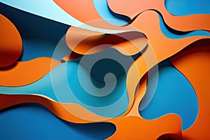 Modern abstract surrealist background