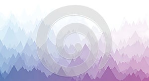 Abstract Geometric Mountain Range Background
