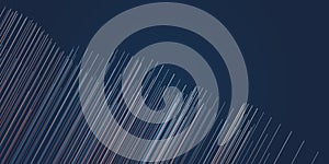 A modern abstract vector features diagonal white and bluish-gray lines forming a wave-like pattern from the bottom left. photo