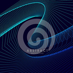 Modern Abstract wave template vector seamless background design eps 10