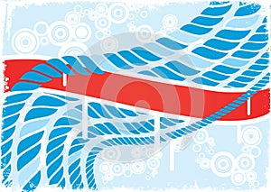 Modern advert vector