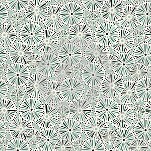 Modern Afican Nature Inspired , Seamless pattern illustration