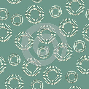 Modern Afican Nature Inspired , Seamless pattern illustration