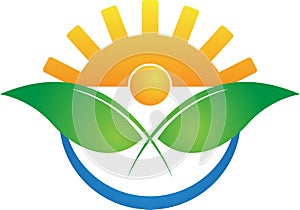 Modern agriculture logo