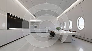 Modern AI-Generated Office Design