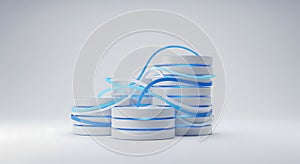 Secure Digital Data Network Storage Towers for Business Infrastructure and Cloud Computing Solutions