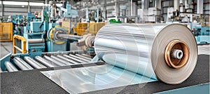 Modern Aluminum Production Factory Featuring Cutting-Roller Line and Advanced Engineering Equipment