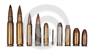 Modern ammunition types photo