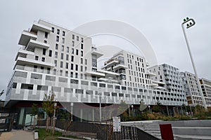 Modern apartement in nanterre photo