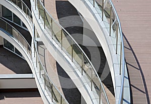 Modern apartment balcony