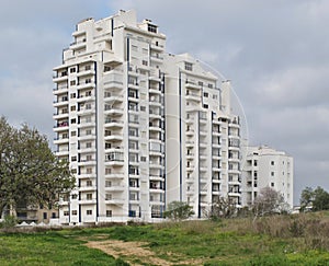 Modern apartment buildings in Armacao de Pera, Algarve - Portugal